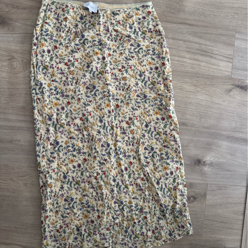 Reformation Floral Midi Skirt - Multicolor